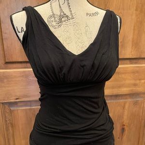 Cabi rusched tank top, size Small.